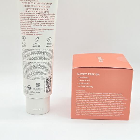 Fresh Soy Face Cleanser 5 Oz & Purlisse Pumpkin Chai Latte Cleansing Balm 2.7 Oz - Picture 3 of 3